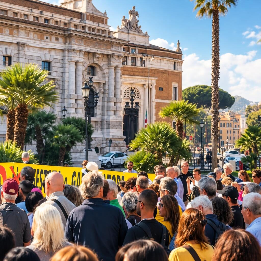 Respiriamo Liberi, oltre 500 in piazza: Roma non può voltarsi