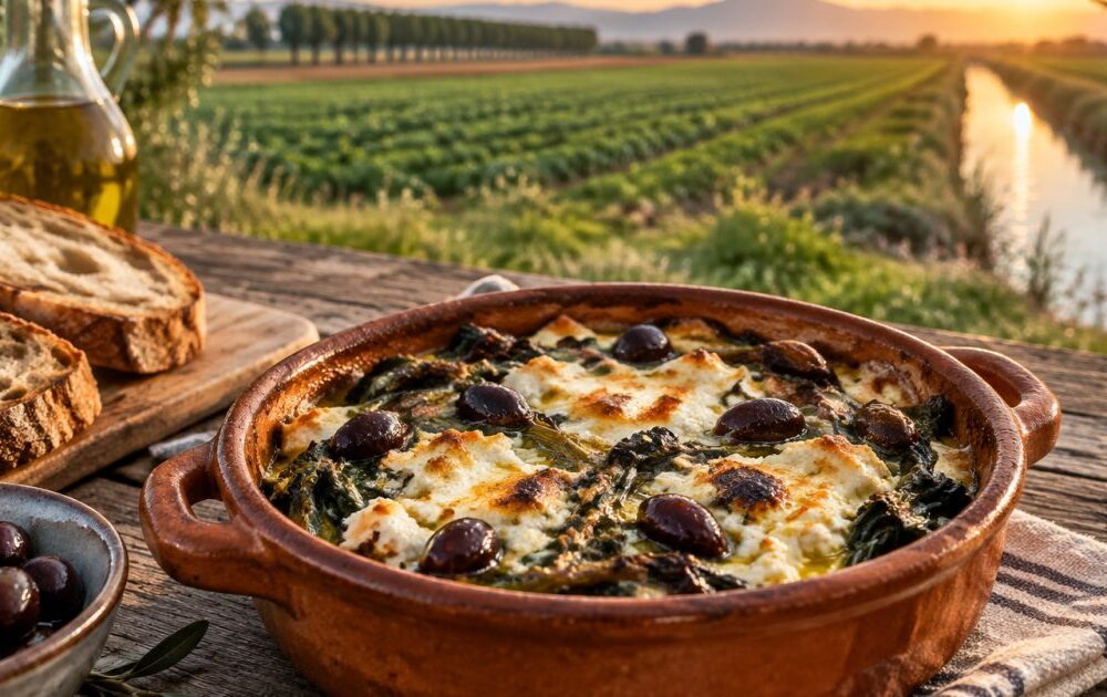 Ricotta romana salata a Latina, tra canali, campi e luce dell’Agro Pontino