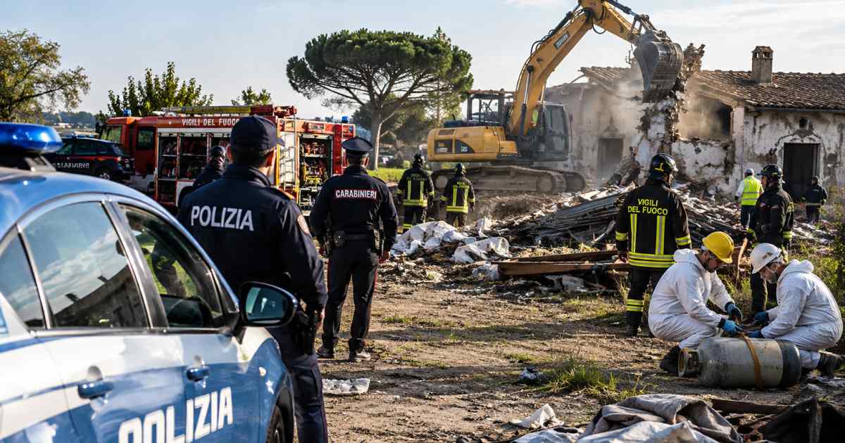 ROMA, blitz interforze per sgombero della Vaccheria Sbardella in via di Carcaricola: area restituita al proprietario (Video)