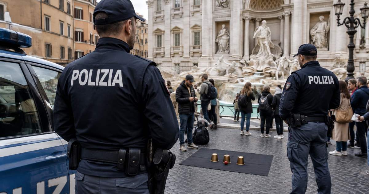 Roma Centro Storico: Questore firma sei D.A.C.UR. contro i truffatori delle tre campanelle