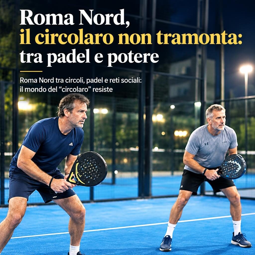Roma Nord, il circolaro non tramonta: tra padel e potere