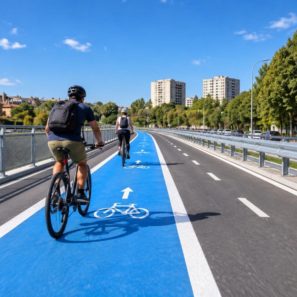 Roma, nuova ciclabile sul viadotto dei Presidenti: ora si fa sul serio