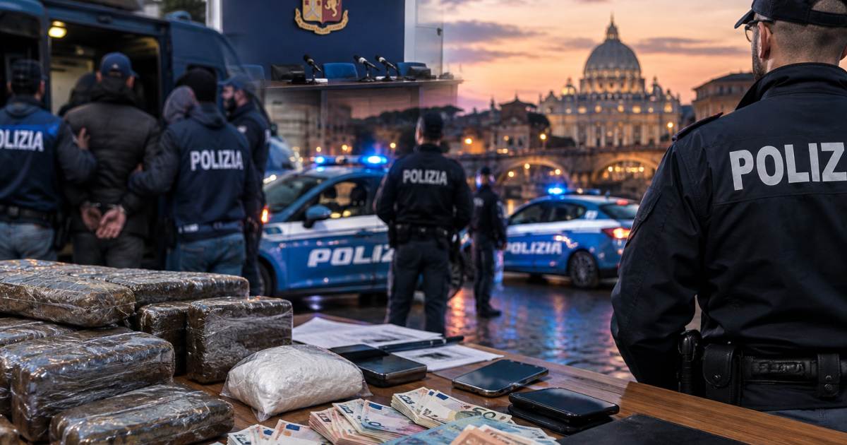Roma: Polizia di Stato smantella una giovane organizzazione criminale dedita al traffico di droga; otto misure cautelari eseguite (Video)