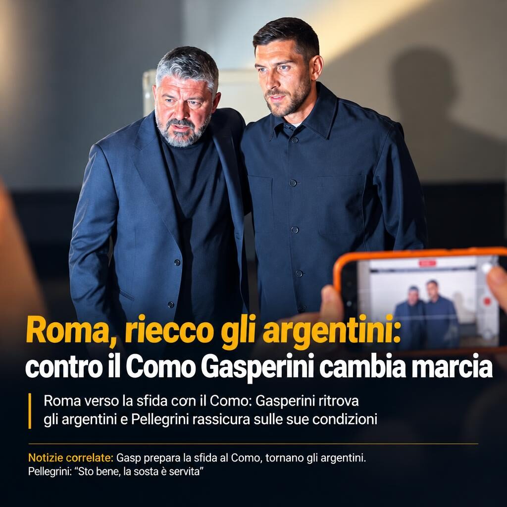 Roma, riecco gli argentini: contro il Como Gasperini cambia marcia