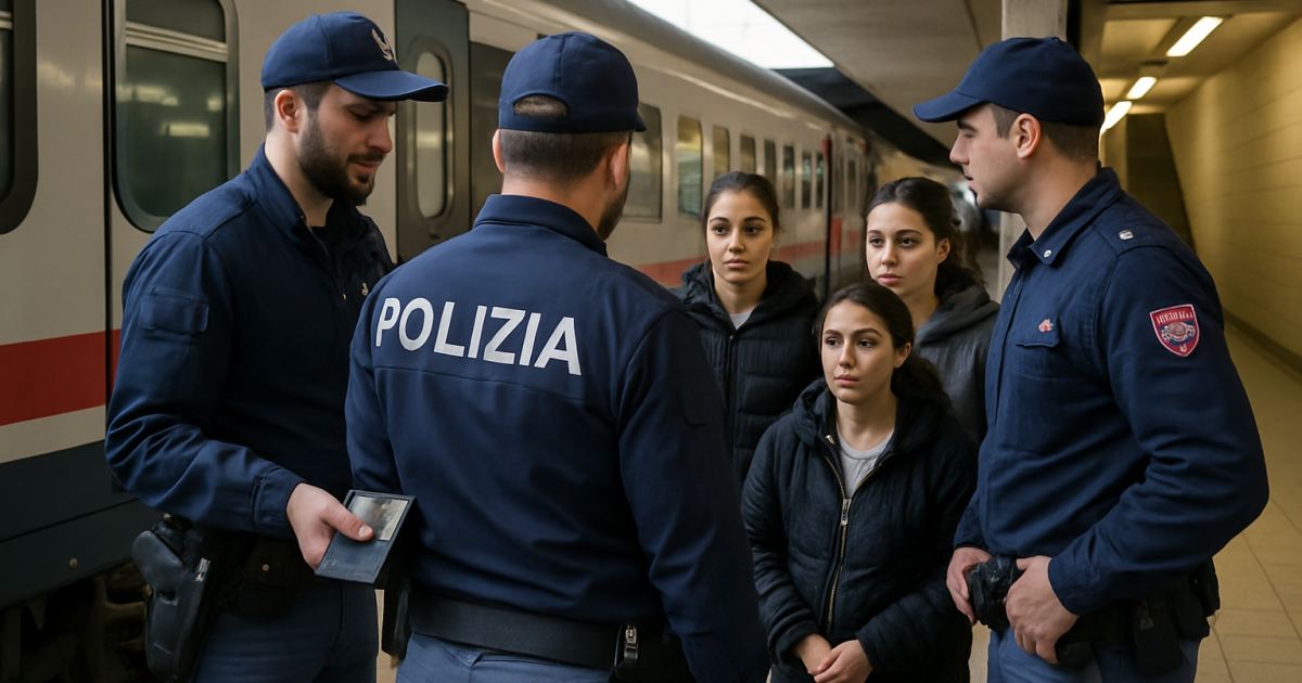 Roma Termini: tre giovani fermate per un furto a bordo di un treno, portafoglio recuperato