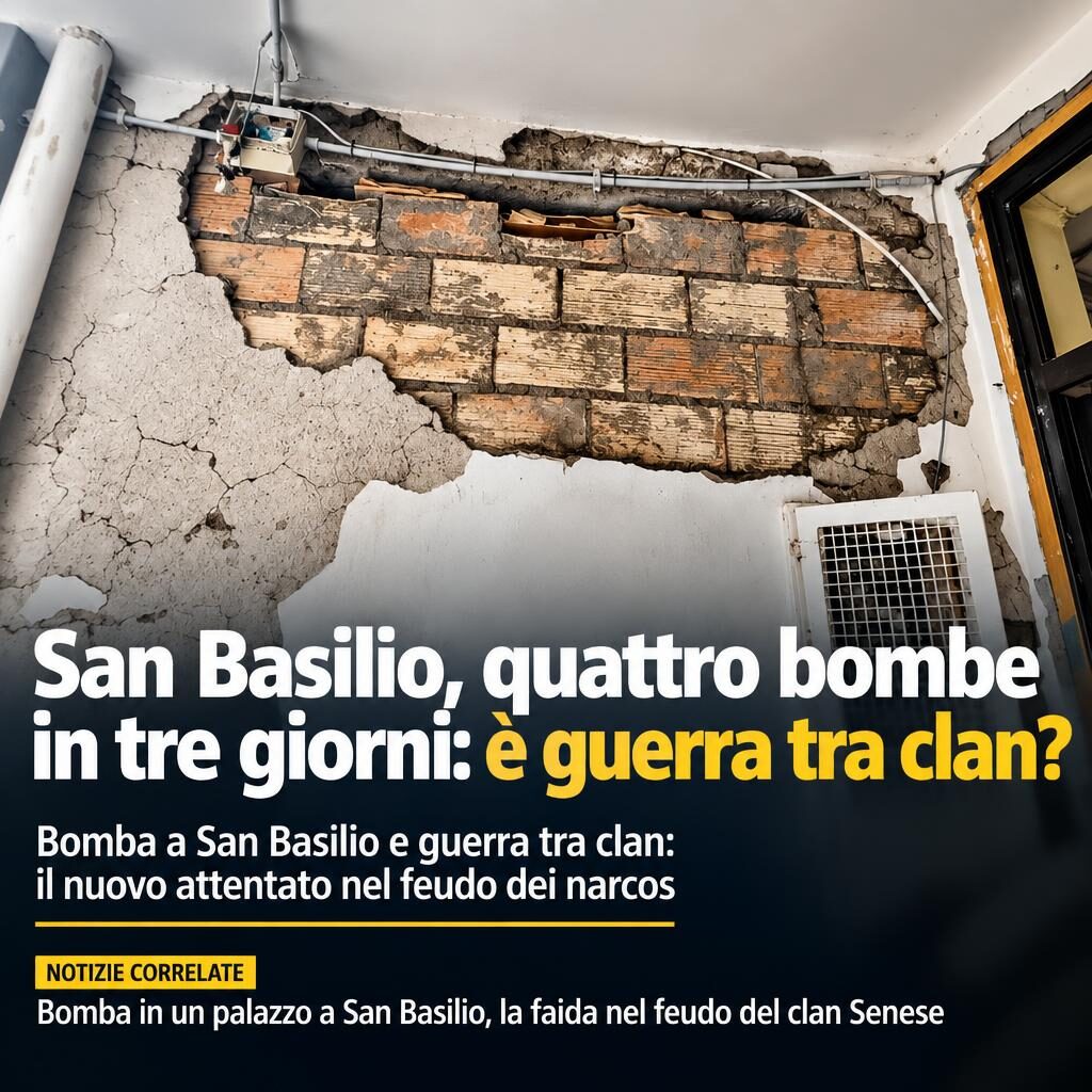 San Basilio, quattro bombe in tre giorni: è guerra tra clan?