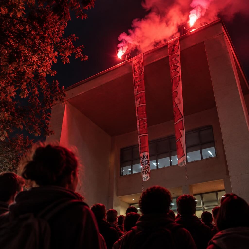 Sapienza, Lettere occupata: il disagio degli studenti sfida il potere