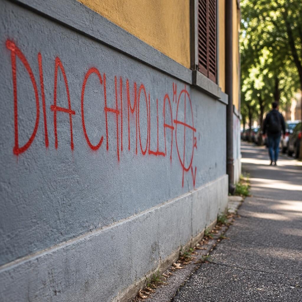 Scritte neofasciste a Donna Olimpia, Roma non può far finta di nulla
