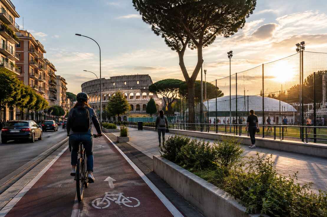 Settimana della mobilità a Roma: segnali concreti, ma infrastrutture da costruire per pendolari e sportivi