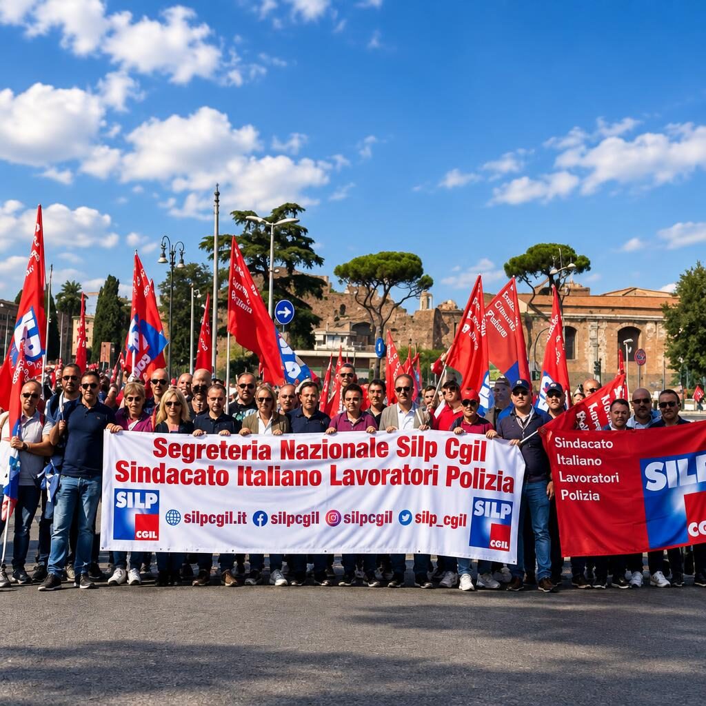 Sicurezza a Roma, 411 vice ispettori fermi: poliziotti in piazza