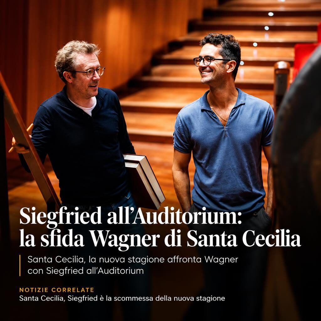 Siegfried all’Auditorium: la sfida Wagner di Santa Cecilia