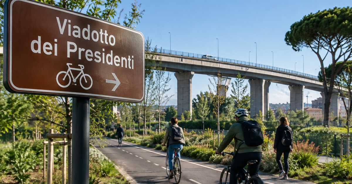 Sindaco Gualtieri inaugura il nuovo corridoio verde nel III Municipio