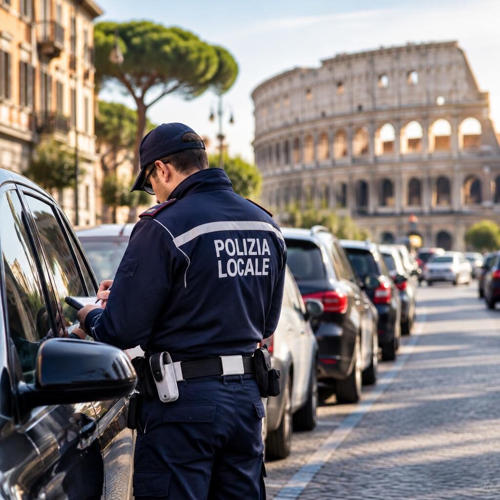 Sosta selvaggia a Roma, 2.400 multe al giorno: ma le strade cambiano?