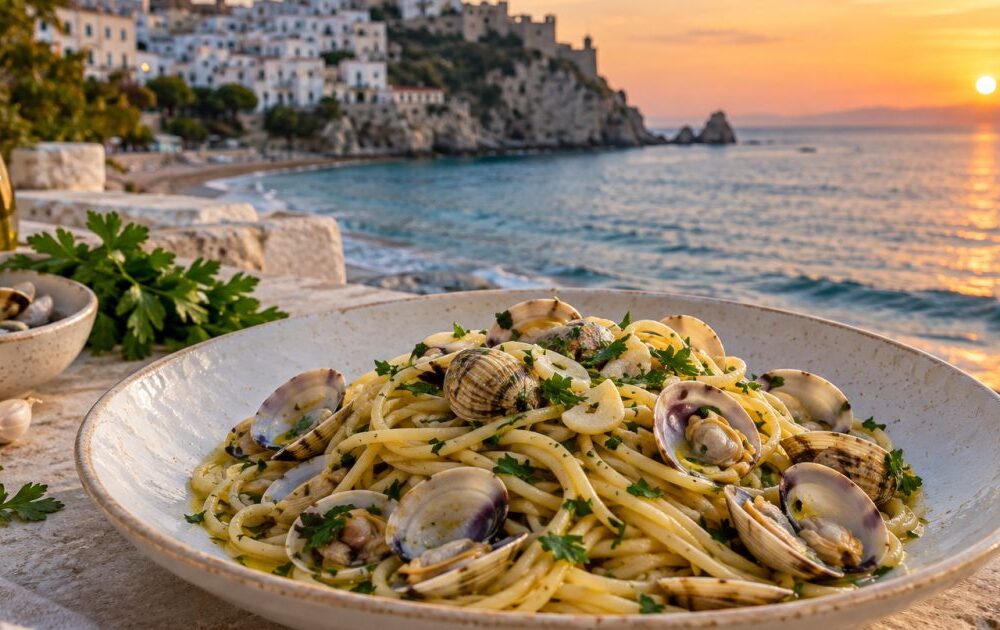 Sperlonga e gli spaghetti con le telline: il sapore della Riviera di Ulisse