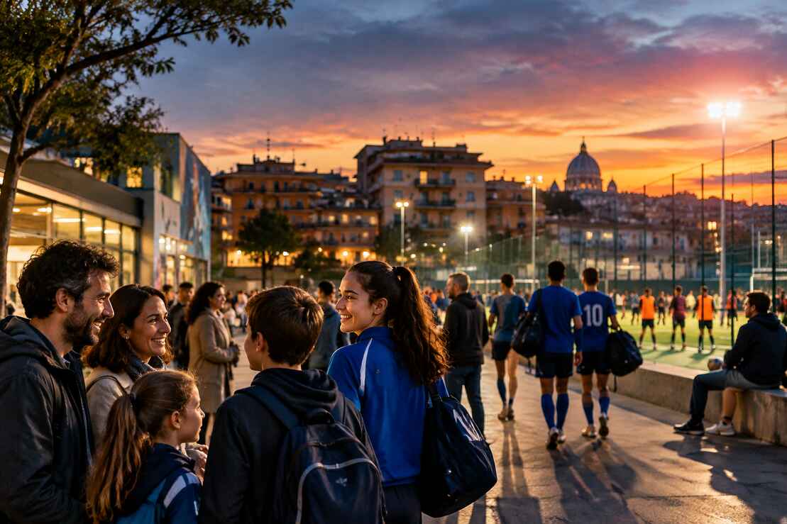 Spin Time: casa, mobilità e decoro protagonisti della Roma sportiva di quartiere