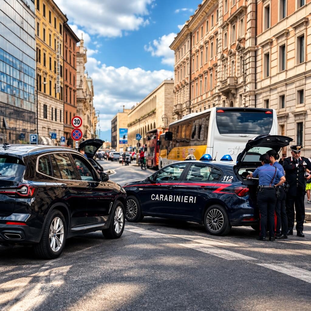 Termini, l’NCC abusivo con turisti: senza patente e con cocaina