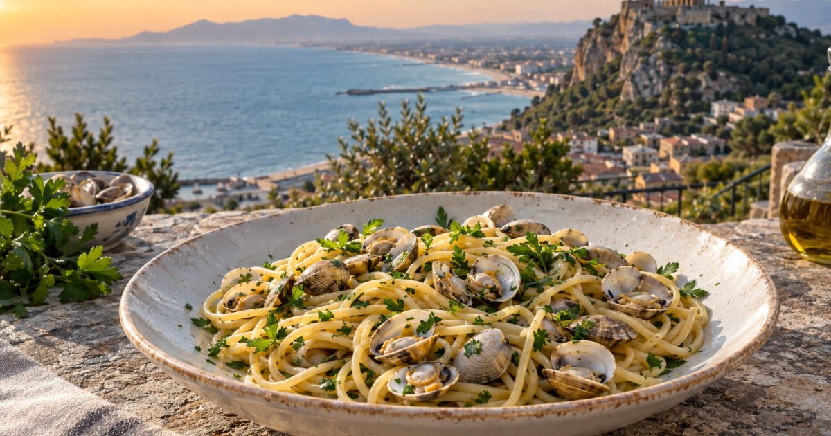 Terracina e il Tempio di Giove Anxur: gli spaghetti con le telline raccontano il mare laziale
