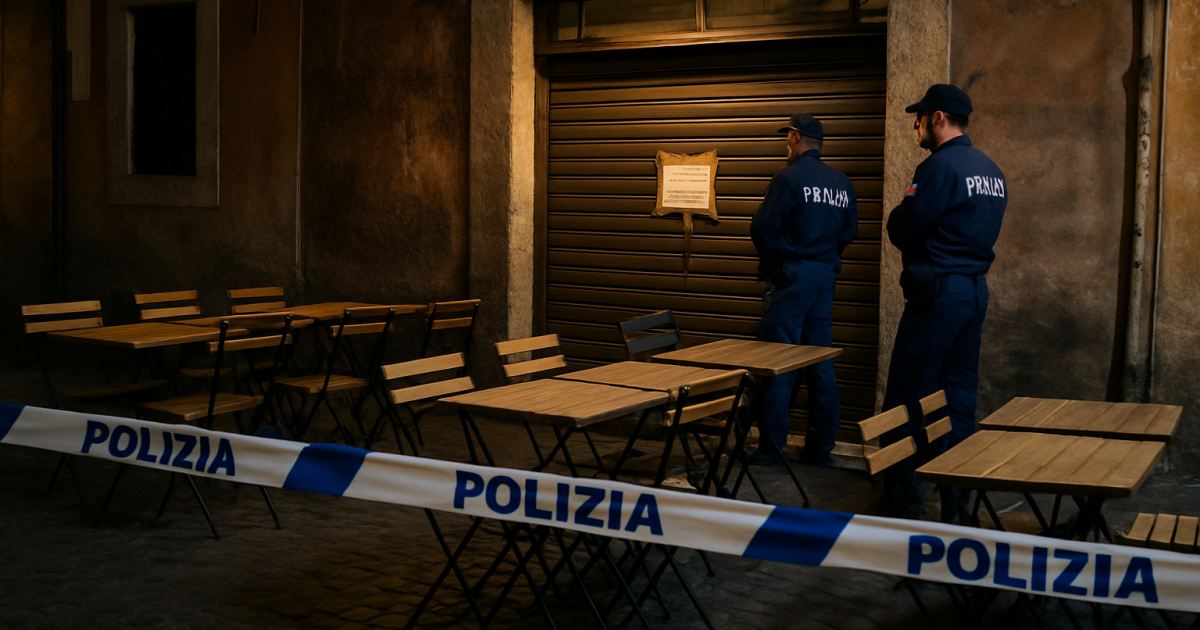 Trastevere: locale chiuso per somministrazione abusiva, musica alta e occupazione del suolo pubblico