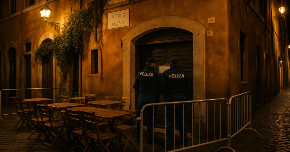 Trastevere: locale in vicolo del Cinque chiuso per 15 giorni per somministrazione abusiva e occupazione di suolo pubblico