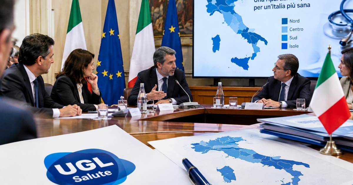UGL Salute elogia Marsilio e l’accordo di 11 Regioni per una ripartizione più equa del Fondo Sanitario Nazionale