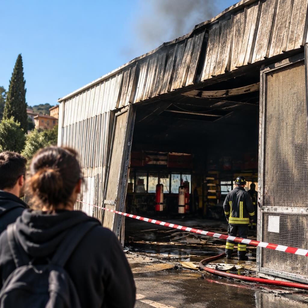 Velletri, fiamme alla Palestra Popolare: la comunità non arretra