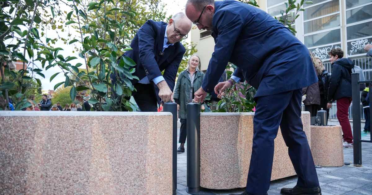 Municipio XI: strada scolastica fotocatalitica davanti alla scuola Vaccari per migliorare la qualità dell’aria