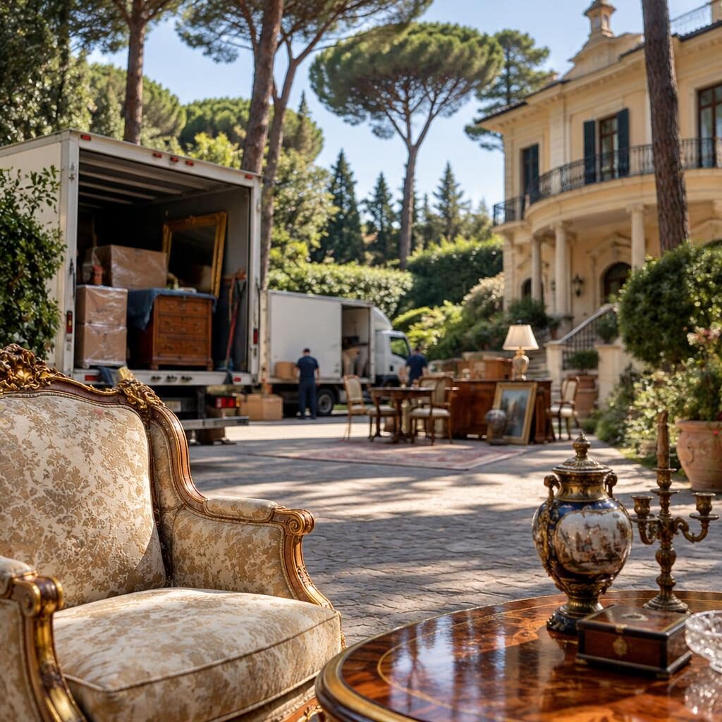 Villa Gucci alla Camilluccia, il mercatino che fa pensare a una svolta