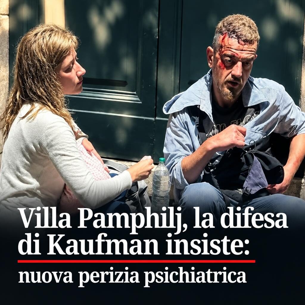 Villa Pamphilj, la difesa di Kaufman insiste: nuova perizia psichiatrica